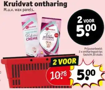 Kruidvat Kruidvat ontharing aanbieding