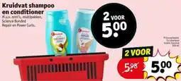 Kruidvat Kruidvat shampoo en conditioner aanbieding