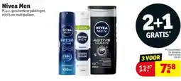 Kruidvat Nivea Men aanbieding