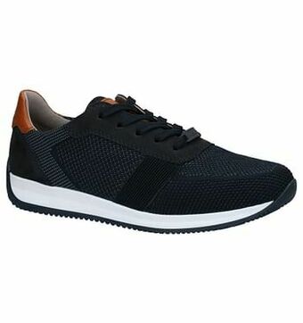 Ara Lisboa Fusion Blauwe Veterschoenen