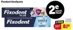 Kruidvat Fixodent kleefpasta aanbieding