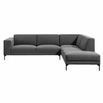 Leen Bakker UMIX hoeksalon Hudson N.Y. - hoek rechts - grijs - Leen Bakker aanbieding