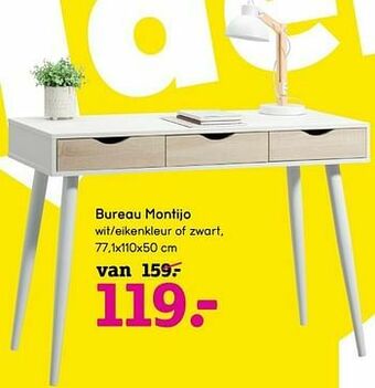 Leen Bakker Bureau montijo aanbieding