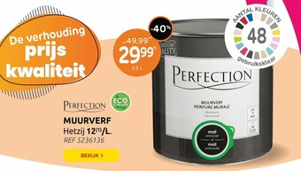 Brico Perfection Muurverf 2.5L aanbieding