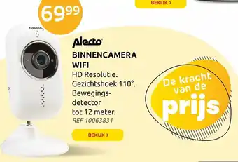 Brico Alecto Binnencamera WiFi aanbieding