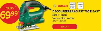 Brico Bosch Decoupeerzaag PST 700 E Easy aanbieding