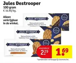 Kruidvat Jules destrooper aanbieding