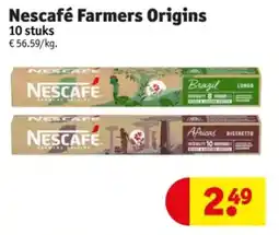 Kruidvat Nescafé farmers origins aanbieding