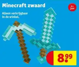Kruidvat Minecraft zwaard aanbieding