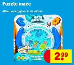 Kruidvat Puzzle maze aanbieding