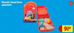 Kruidvat Kinetic sand farm speelset aanbieding