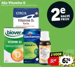 Kruidvat Alle vitamine d aanbieding