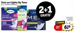 Kruidvat Tena en lights by tena aanbieding