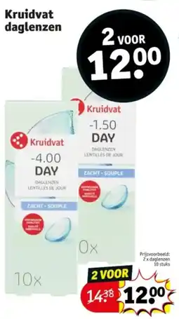 Kruidvat Kruidvat daglenzen aanbieding