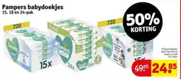 Kruidvat Pampers babydoekjes aanbieding