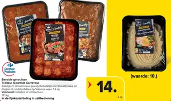 Carrefour Market Bereide gerechten traiteur gourmet carrefour aanbieding