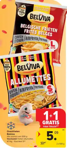 Carrefour Market Ovenfrieten belviva aanbieding