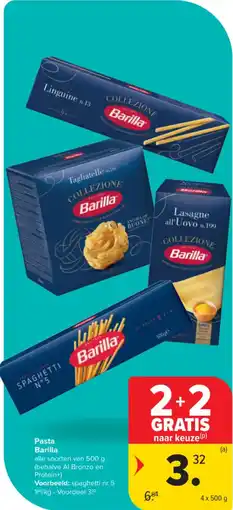 Carrefour Market Pasta Barilla aanbieding