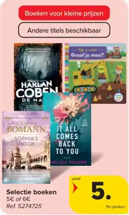Carrefour Market Selectie boeken aanbieding