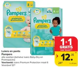 Carrefour Market Luiers en pants Pampers aanbieding