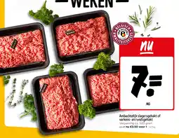 Jumbo Ambachtelijk slagersgehakt of varkens en rundsgehakt aanbieding