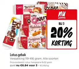 Jumbo Lotus gebak aanbieding
