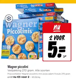 Jumbo Wagner piccolini aanbieding