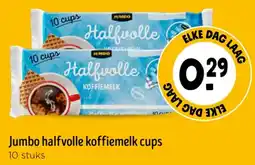 Jumbo Jumbo halfvolle koffiemelk cups aanbieding