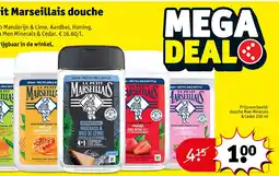 Kruidvat Le Petit Marseillais douche 250 ml aanbieding