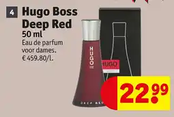 Kruidvat Hugo Boss Deep Red 50 ml aanbieding
