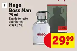 Kruidvat Hugo Boss Man 75 ml aanbieding