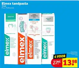 Kruidvat Elmex tandpasta 75 ml aanbieding