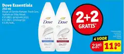 Kruidvat Dove Essentials 250 ml aanbieding