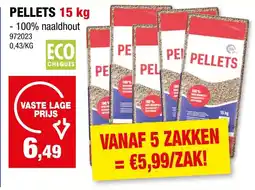 Hubo Pellets aanbieding