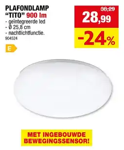 Hubo Plafondlamp Tito 900 Im aanbieding
