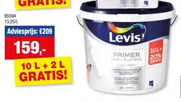 Hubo Levis Primer muur & plafond - wit aanbieding
