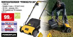 Hubo Powerplus Verticuteerder POWXG75130 aanbieding