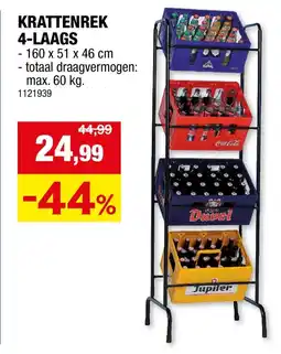 Hubo Krattenrek 4 Laags aanbieding