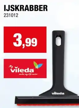 Hubo Vileda Ijskrabber aanbieding