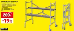 Hubo Hobbystelling Quickfold aanbieding
