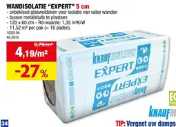 Hubo Wandisolatie Expert aanbieding