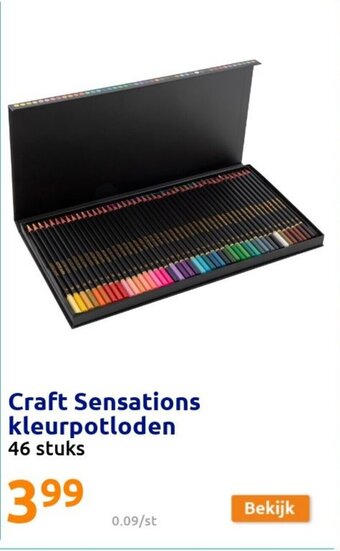 Action Craft Sensations kleurpotloden aanbieding