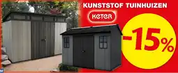 Hubo Kunststof tuinhuizen aanbieding