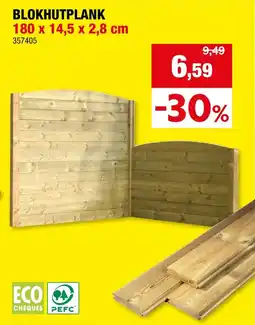 Hubo Blokhutplank aanbieding