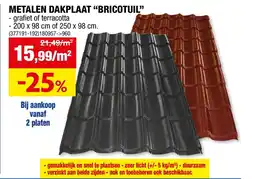 Hubo Metalen dakplaat bricotuil aanbieding