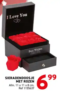 Trafic Sieradendoosje met rozen aanbieding