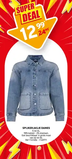 Trafic Spijkerjasje dames aanbieding