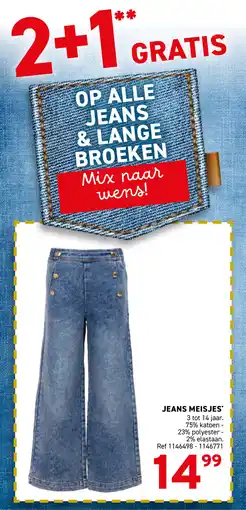 Trafic Jeans meisjes aanbieding