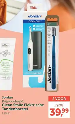 Holland & Barrett Jordan clean smile elektrische tandenborstel aanbieding