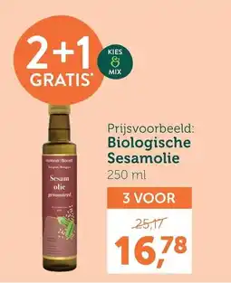 Holland & Barrett Biologische sesamolie aanbieding